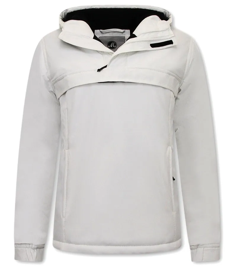 ANORAK CHAQUETONES MUJER  8692  BL;ANCO